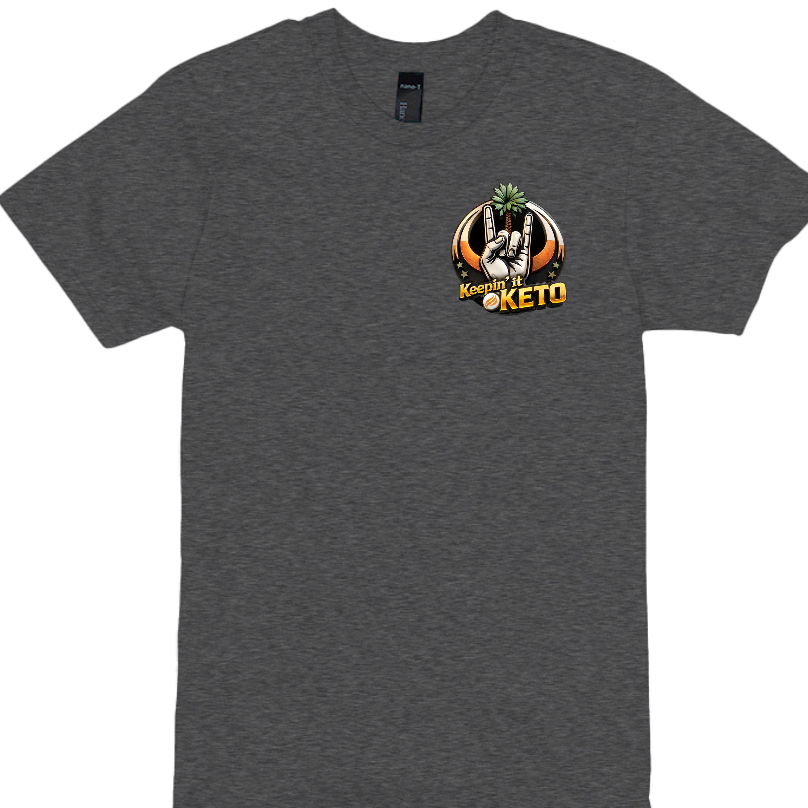 Charcoal Heather - 4980 - FRONT